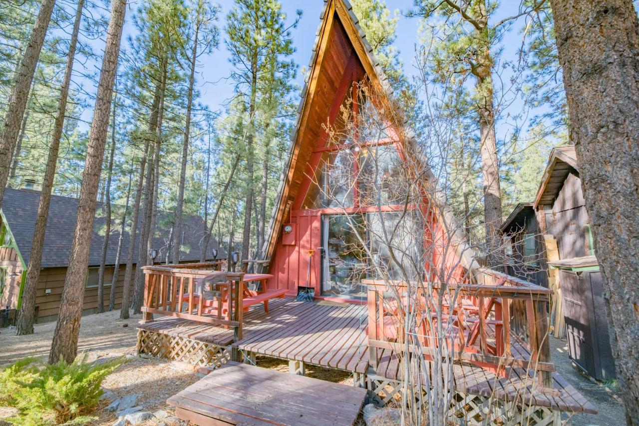 A-Frame Of Mind - Nice Cozy Cabin Great View To The Outdoors And Peaceful Биг-Бэар-Сити Экстерьер фото